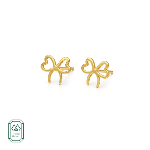 گوشواره میخی پاپیون